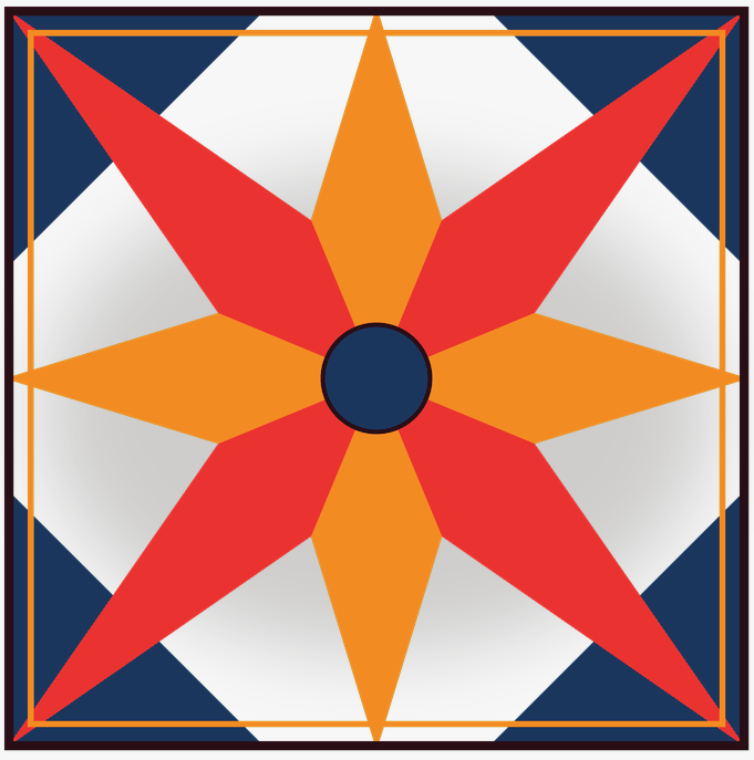 The Concordance quilt star